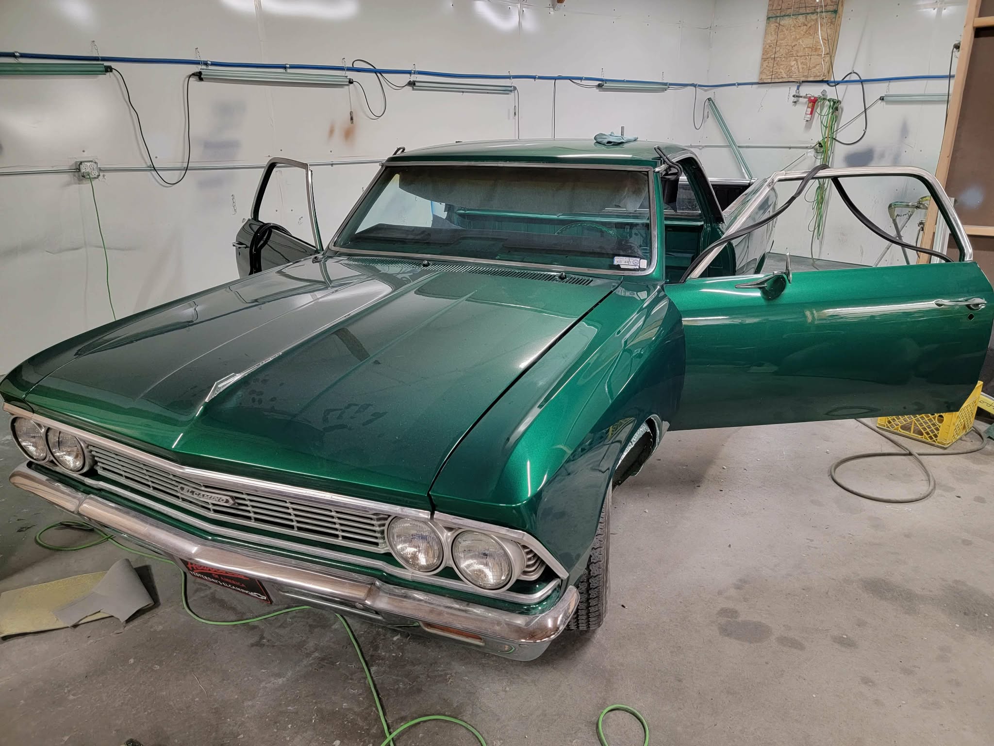 1966 El Camino full exterior color change